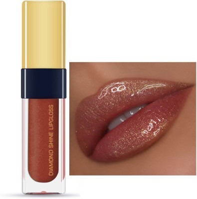 Emijun Lip Gloss for Supreme Shine, Glide-On Lipstick for Glossy COFFEE SHINE LIPS(6 ml, COFFEE SHINE)