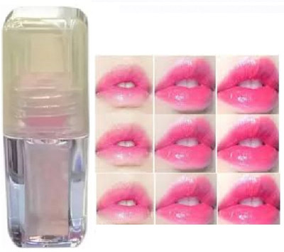 Luipui TRENDING YELLOW COLOR CHANGE TO PINK LIP GLOSS PACK OF 1(7 ml, PINK)
