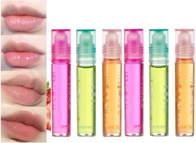 LILLYAMOR Soft Hydrating Glossy Transparent Lip Oil, Plumping Lip(10.8 g, PINK)