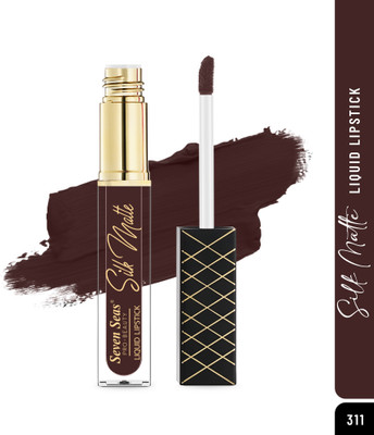 Seven Seas Silk Matte Long Stay High Coverage Glides Smoothly Liquid Lipstick(7 ml, Crown Of Thorns)