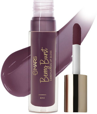 MARS Candylicious Coloured Lip Gloss | Hydrating | High Shine | Non-Sticky Lipgloss(4 ml, 12-BERRY BURST)