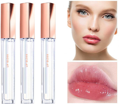 MYEONG Best Waterproof Long Lasting Plumper Gloss(18 ml, Transparent)