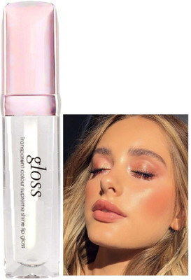 YAWI Light With Smooth & Shiny Long lasting Lip Gloss(6 ml, Transparent)