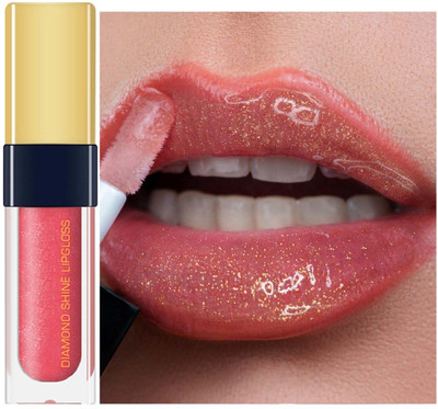 tanvi27 Plump-Up Lightweight Lip Gloss With High Shine Glossy Finish(Peach, 6 ml)