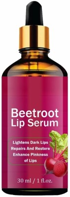 house of common Beetroot Lightening Serum for Dark, Chapped & Pigmented Lips (30ml) Pack of 1(30 ml, Natural Lip)