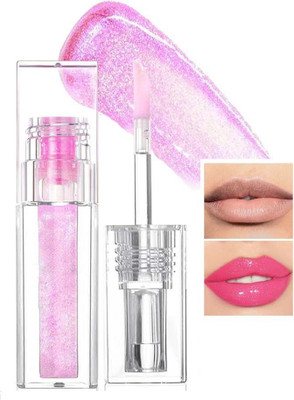 Latixmat Lip Gloss Long Lasting and Hydrating For Plum & Shiny Lips(5 ml, Purple)