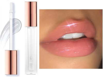 Amaryllis 3D Lightweight Weight & Comfortable Lipgloss(6 ml, Transparent)