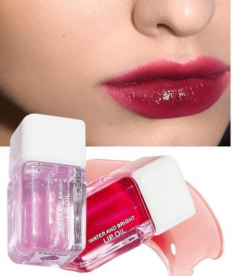 ADJD Glass Lip Oil Liquid Lipstick Lipgloss Moisturizing fruit COMBO fruit(Pack of: 2, 6 g)