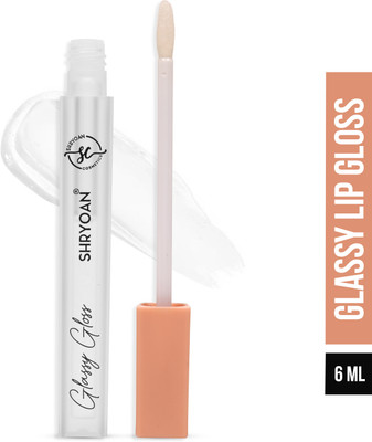 Shryoan Glassy Gloss Lip Gloss I Lipgloss For Glossy Shiny Moisturizing & Hydrating Lips(6 ml, Transparent)