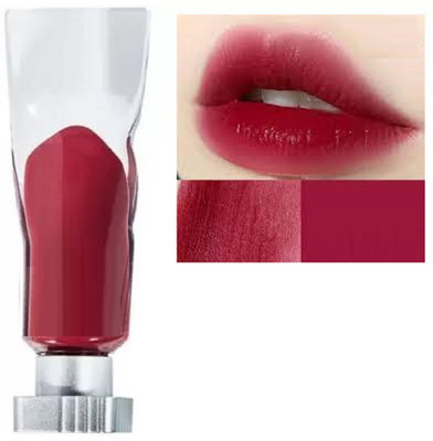 Luipui best long lasting red color lip gloss(6 ml, red)