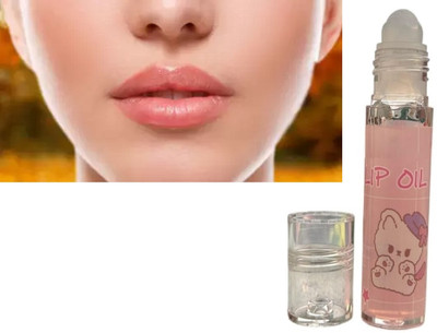 OLETSUN 3D LIP SHINE ROLL ON GLOSS(8 g, Transparent)