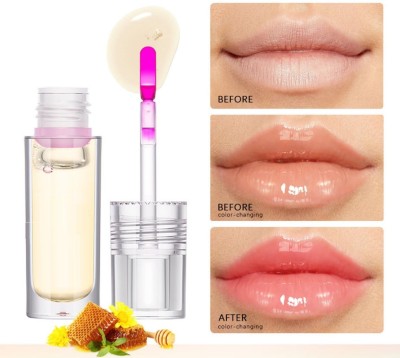 luzimaisa Non Sticky Lip Gloss Oil Lip Plumping Lipstick for Women and Girls(6 ml, transprent)