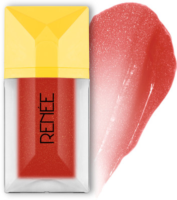 Renee Everyday Lip Gloss, Hydrates, Lightweight & Non-Sticky, Skincare Infused Makeup(3.5 ml, Pearly Peach)