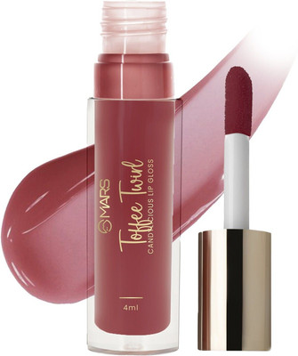 MARS Candylicious Coloured Lip Gloss | Hydrating | High Shine | Non-Sticky Lipgloss(4 ml, 11-TOFFEE TWIRL)