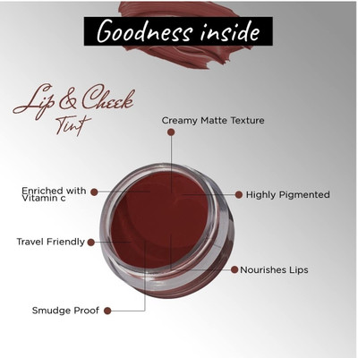 ADJD Soft Natural Glow Lips & Cheek Tint - Effortless Blending 105(10 g, BERRY)