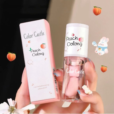 PLUTHERA Honey Lip Oil Korean Lip Gloss Hydrating Long Lasting Pink Lip Gloss(10 ml, Peach - Pink)