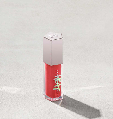 Fenty Beauty Gloss Bomb Heat Universal Lip Plumper + Luminizer – Smooth, Non-Sticky Shine(9 ml, Hot Cherry)