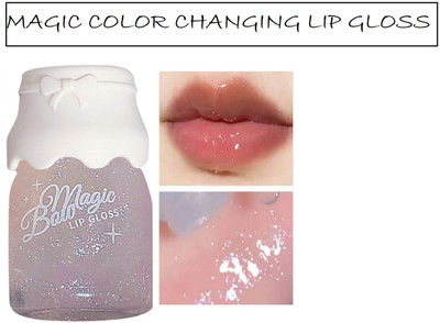 Luipui BEST MAGIC COLOR CHANGING LIP GLOSS PACK OF 1(7 ml, PINK)