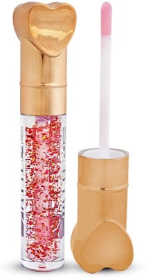 MYEONG Glittery Lip Gloss For Dry And Chapped Lips, Moisturizing & Hydrating(10 ml, Clear)