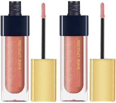 AFARAXIA Glossy Shine Lip Color For Glossy Look Lightweight Non Sticky Lip gloss(12 ml, Light brown)