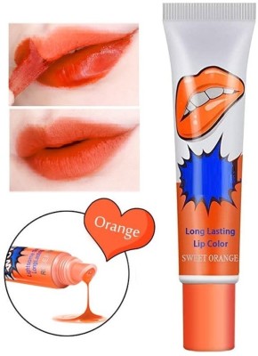 MYEONG Sweet Orange Lip Tint Waterproof Lip Peel off Mask(15 g, Sweet Orange)