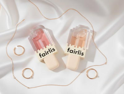 Fairlis Popsicle Lip Gloss Pack | 2 pcs | Long-Lasting Lip Shine(20 ml, Pink)