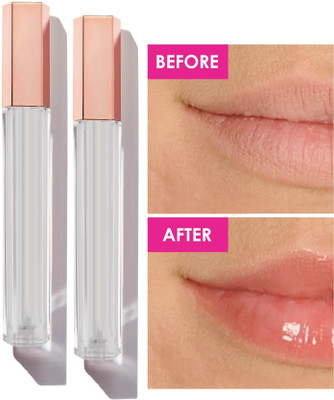 MYEONG Transparent Hydrating And High Shine For Plumper Lip Gloss(12 ml, Transparent)
