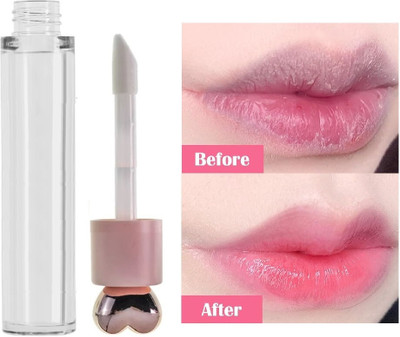 Luster Shine Lip Plumping Gloss Hydrating & Long Lasting Formula(6 ml, Transparent)