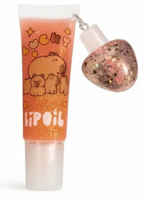 CATERINACHIARA Korean Moisturizing Lip Glaze Oil-Hydrating Lip Gloss Korean Makeup Gloss Tube(3.6 ml, Clear)