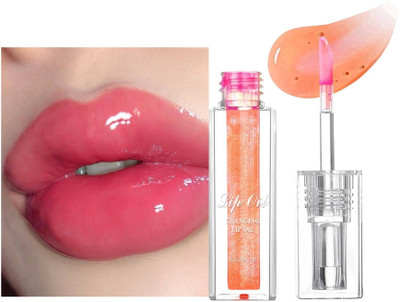 tanvi27 Color Changing Lip Oil Stain(3 ml, ORANGE)