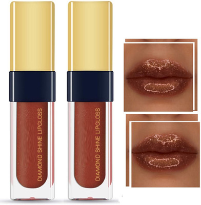MYEONG Coffee Color Best Lipgloss For All Lip Skin tone(12 ml, Coffee Shine)