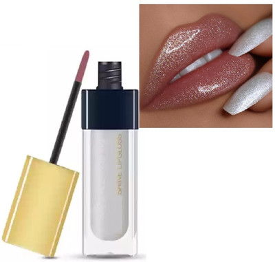 AFARAXIA Best lightGlowet Shine Lip Gloss for Shine, Glide-On Lipstick for ssy Effect(6 ml, Silver shine)