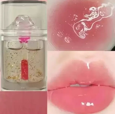 EVERERIN Lip Gloss Hydrating High Shine Non-Sticky Lipgloss(6 ml, transparent)