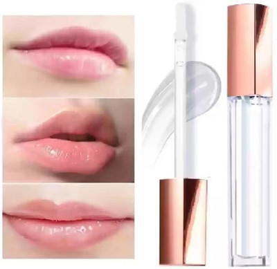 HUZURLU Korean Lip Gloss Non-sticky High Glossy Shine Soft & Hydrating Lips(6 ml, clear)