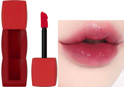 luzimaisa New Liquid Blush & Lip Cheek Tint for Women – Long-Lasting(5 ml, red)