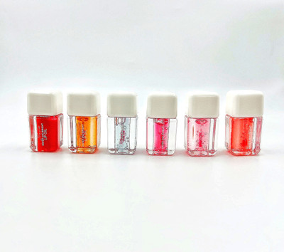 moan's Lip Gloss 6 Pieces For Smooth and Shiny Lips(30 ml, Multicolor)