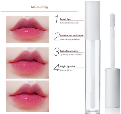 YAWI WHITE CAP LIP GLOSS(6 ml, Transparent)