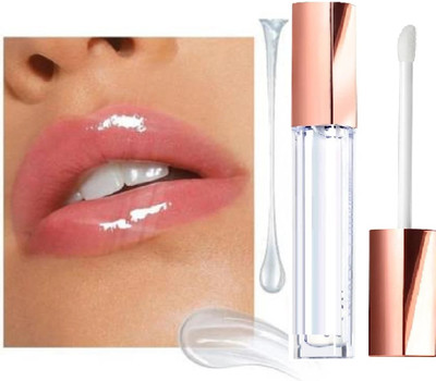 AMOSFIA Glassy Gloss Lip Gloss I Long Lasting(6 ml, TRANSPARENT)