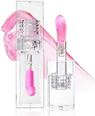 luzimaisa Moisturizing Lip Gloss With 3D Effect(6 ml, Glossy pink)