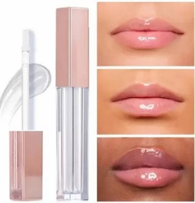 Elecsera GLOSSY LIP SHINER TRANSPARENT SHINE LIP GLOSS FOR GIRL & WOMAN(6 ml, Clear)