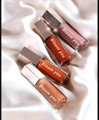 BLOOM YOU Ever Red Matte Lipstick Set – 4-in-1 | Stay-All-Day Color(Red, 10 ml)