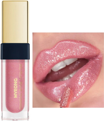 MYEONG Glow Peachy Color Lip Gloss For Supreme Shine & Plump Glossy Finish Lip Gloss(6 ml, Peachy)
