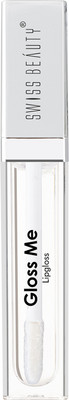 SWISS BEAUTY Metallic Gloss Me Lip Gloss Non Sticky and Hydrating(6.7 ml, White)
