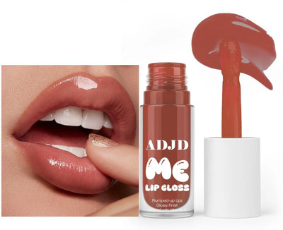 ADJD Fuller-Lip Effect & Extra Hydration Lip Gloss(4 ml, Brown)