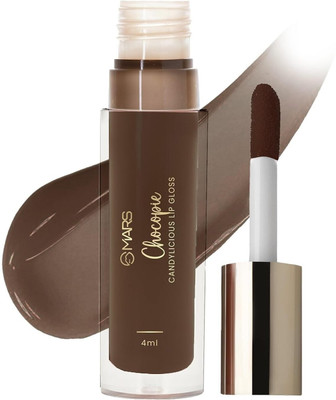 MARS Candylicious Coloured Lip Gloss | Hydrating | High Shine | Non-Sticky Lipgloss(4 ml, 06-CHOCOLATE)