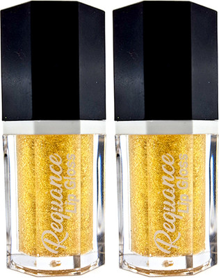 REQUANCE Golden Glow Lip Gloss | Long-Lasting Hydration & Sparkling Gloss(3.5 ml, Golden, shimmery)