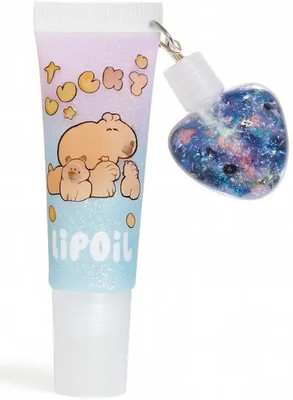 CATERINACHIARA Moisturizing Lip Glaze Oil-Hydrating Lip Gloss Korean Makeup Gloss Tube(3.6 ml, Clear)
