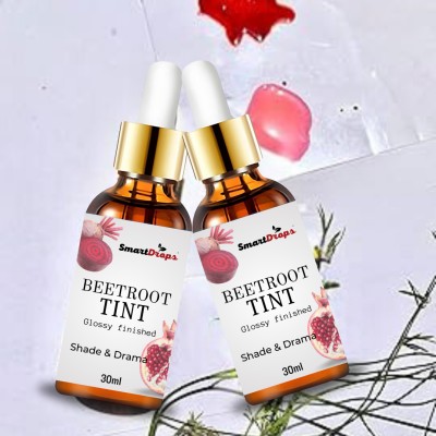 smartdrops Advanced Brightening Therapy Beetroot Lip Serum for Soft, Moisturised Lips(60 ml, Beetroot)