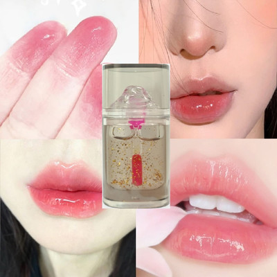 Latixmat Lip Gloss Hydrating lips with Instant Glow Long Lasting(6 ml, TRANSPARENT)