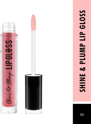 SWISS BEAUTY Shine & Plump Lipgloss - (Shade-02, 4ml)(4 ml, Shade-02)